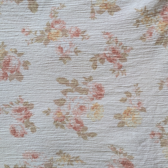 Gypsy Top, Muted Rose Pattern, Size Medium - Picture 3 of 3